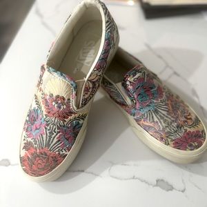 Vans off the Wall Rare Satin shoes